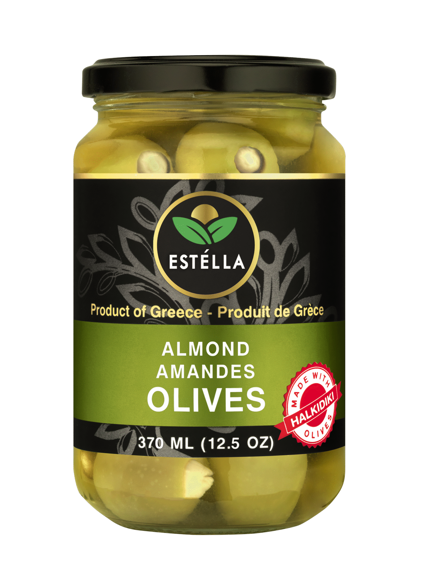 Halkidiki Stuffed with Almond_370ML Jar